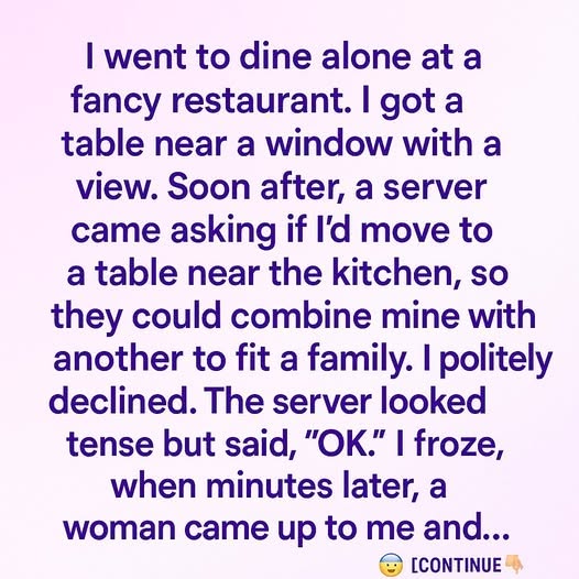 What Happened During a Solo Restaurant Visit Changed My Perspective