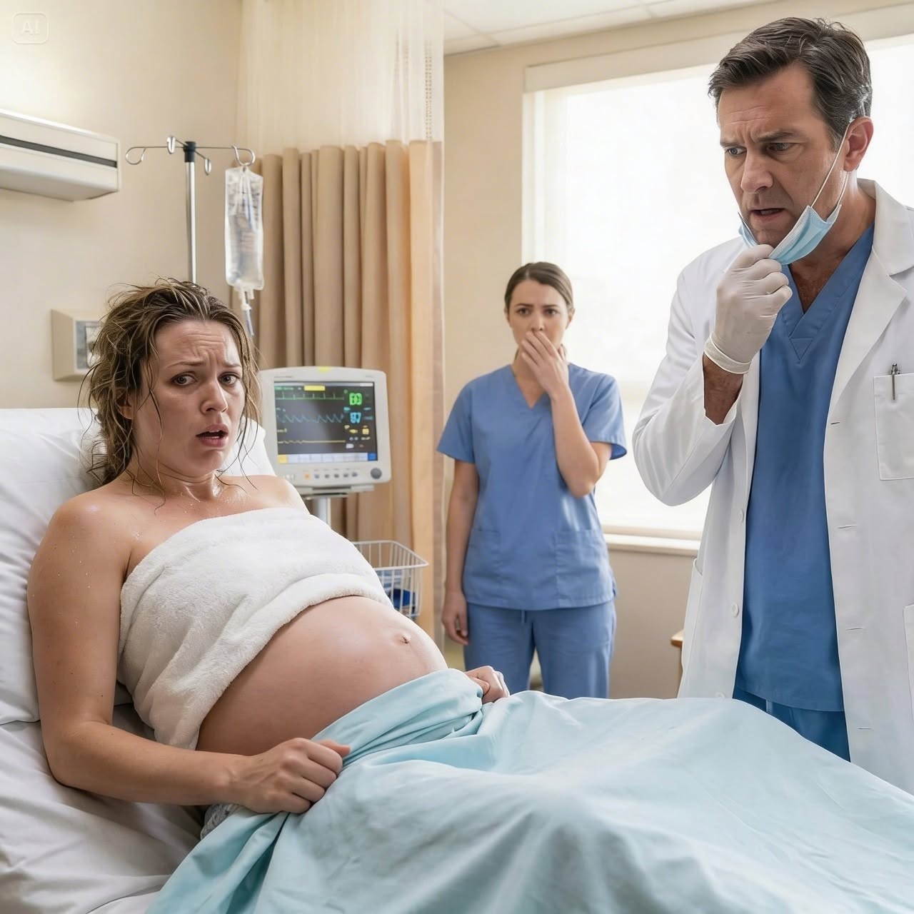 After the divorce, I hid his child — until the day of delivery, when the doctor pulled down his mask and left me speechless…
