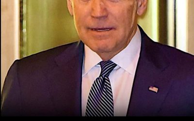 Biden made the remark during a rare public appearance since leaving office.