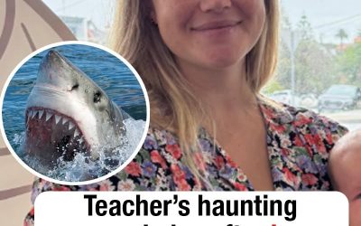 Teacher’s haunting one-word plea after horror shark attack leaves her fighting for life
