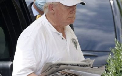 Late-Night Trump Sighting Raises More Questions Than Answers