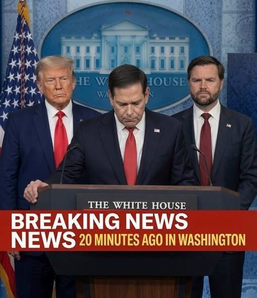 BREAKING NEWS: 20 minutes ago in Washington, Marco Rubio Cuts Into Trump’s Meeting — Makes Announcement NO ONE Expected….(see more)