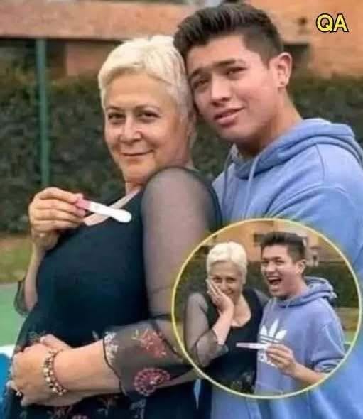 “20-Year-Old Man and Wealthy Older Woman Rumor Goes Viral 😲 But What’s the Real Story Behind ‘She Revived Him’?