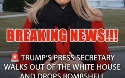 Trump’s Press Secretary Leaves the White House and Makes a Big Announcement👇 🗣[Details in the First Comment]⬇️⬇️