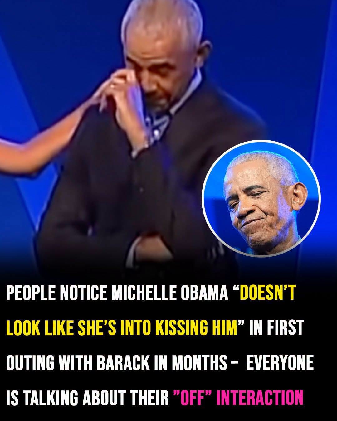 Barack Obama’s reaction says it all as Michelle surprise him with deeply touching tribute