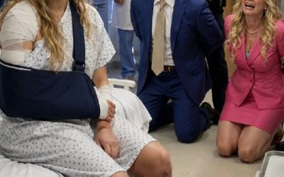 MY STEPFATHER BEAT ME EVERY DAY AS A FORM OF ENTERTAINMENT. ONE NIGHT AT 8:43 P.M., HE BROKE MY ARM, AND WHEN WE TOOK ME TO THE HOSPITAL TWENTY-SIX MINUTES LATER, MY MOTHER SAID, “IT WAS BECAUSE SHE ACCIDENTALLY FELL DOWN THE STAIRS.” AS SOON AS THE DOCTOR SAW THE BRUISES ON MY FACE—SOME FRESH, SOME ALREADY THREE AND FOUR DAYS OLD—HE IMMEDIATELY CALLED 911.
