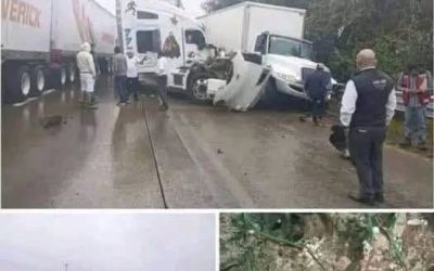 Trailer Truck Crash Causes Severe Traffic Disruption on Mexico–Querétaro Highway