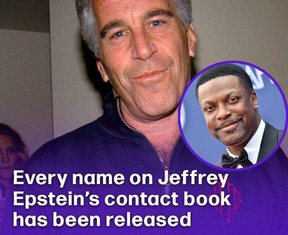 Full list of names in Jeffrey Epsteins contact book has been revealed