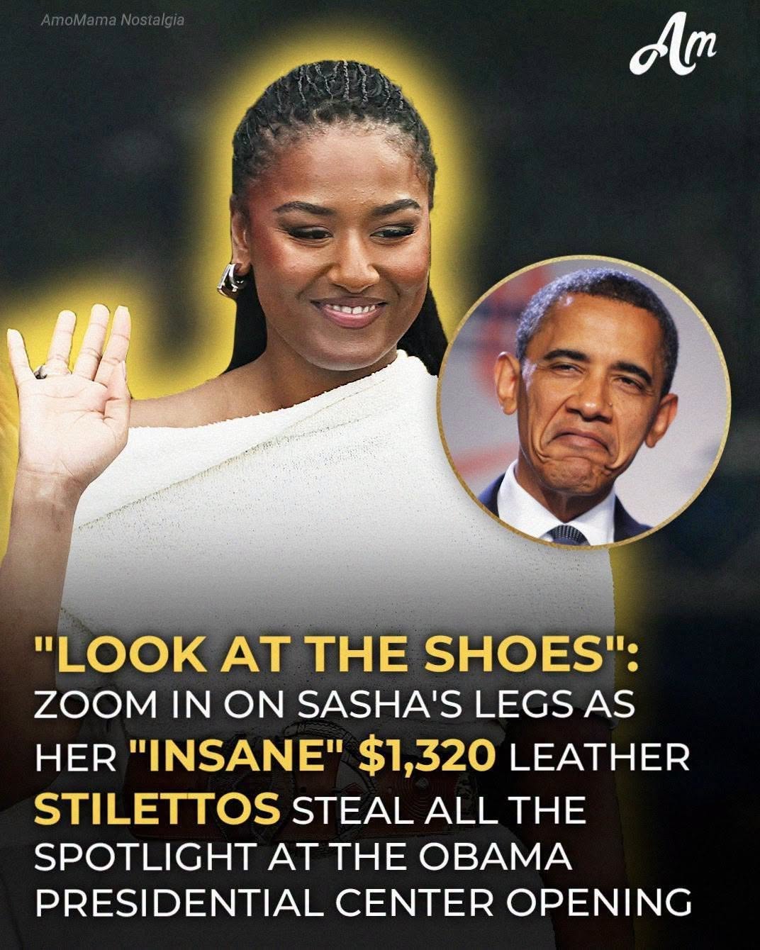 Malia and Sasha Obama Make a Rare Outing at the Presidential Center Opening — and Their Looks Are Turning Heads — Photos