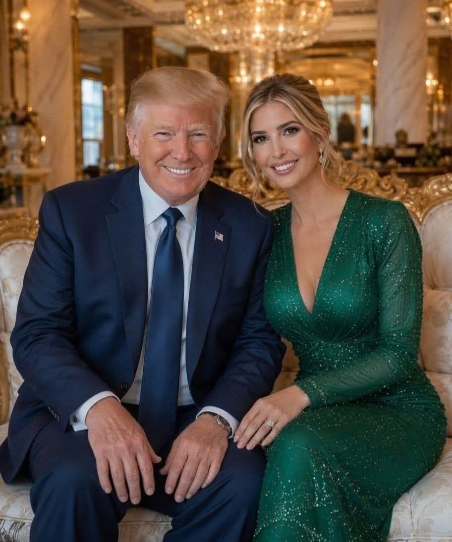Donald Trump with Ivanka Trump ❤️ — amoureux, à USA.