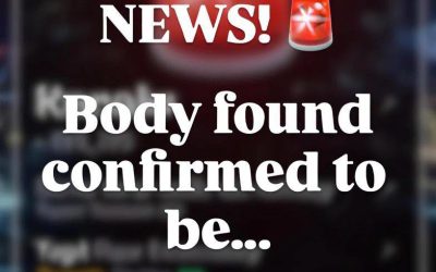 🚨Breaking news: 🚨Body found confirmed to be…See more