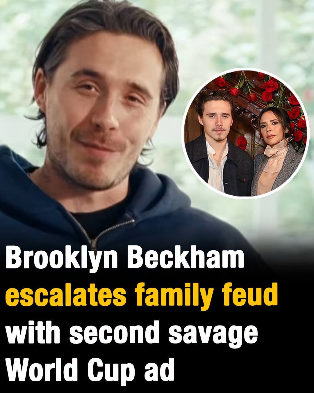 Brooklyn Beckham fuels family feud with World Cup ad