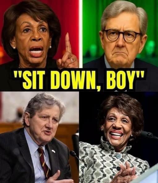 Maxine Waters INSULTS John Kennedy With the Words “Sit Down, Boy” — And the Moment Instantly Changes the Entire Room