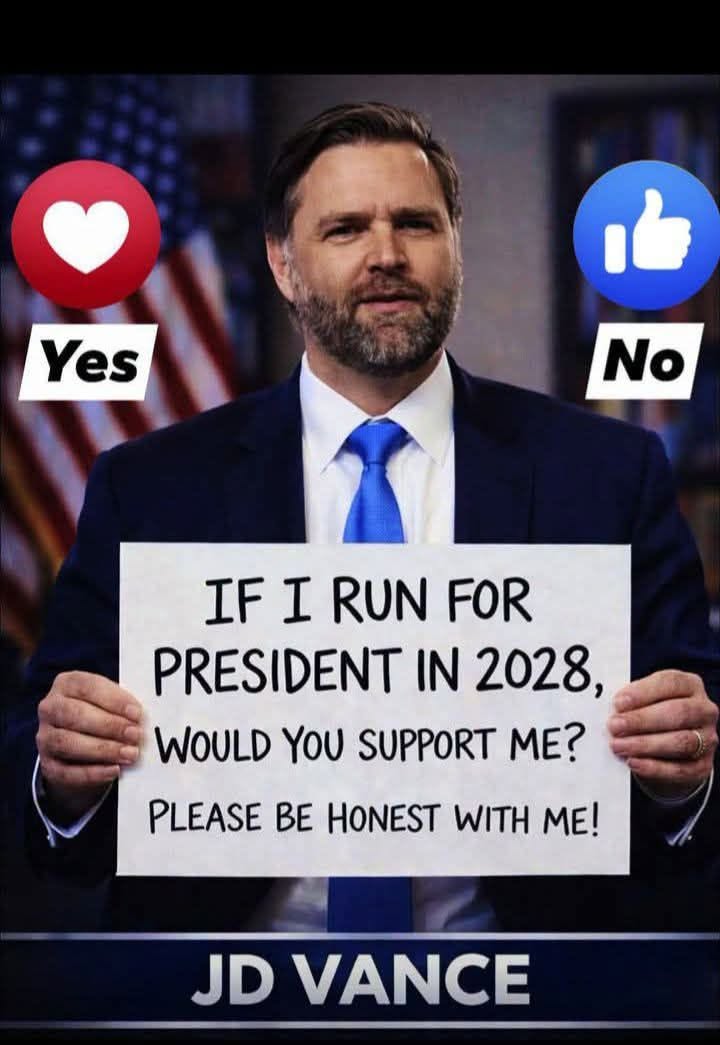 Could JD Vance Be Preparing for a 2028 Presidential Run? Viral Image Sparks National Debate