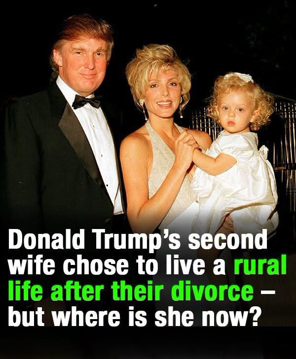 Donald Trump’s second wife Marla Maples chose a rural life after divorce – here’s her today