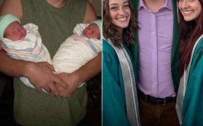 My Wife Left Our Twins Right After Birth – 18 Years Later, She Showed up at Their Graduation with a ‘Special Gift’, But What My Daughters Did Next Froze the Room