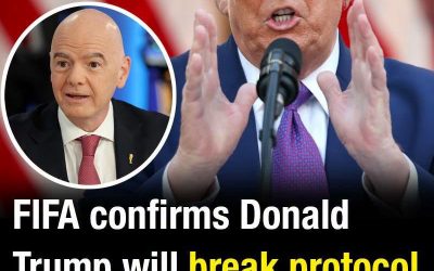 FIFA confirms Donald Trump will break protocol as he prepares to present World Cup trophy