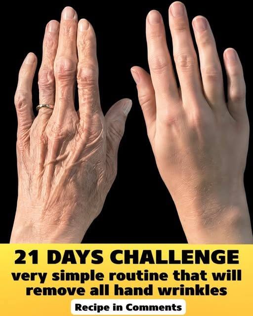Look at this… these hands looked aged, full of spots… read more in first comment