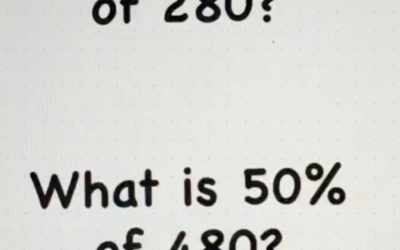 20% of 280 and 50% of 480 – Can You Solve It Without a Calculator?