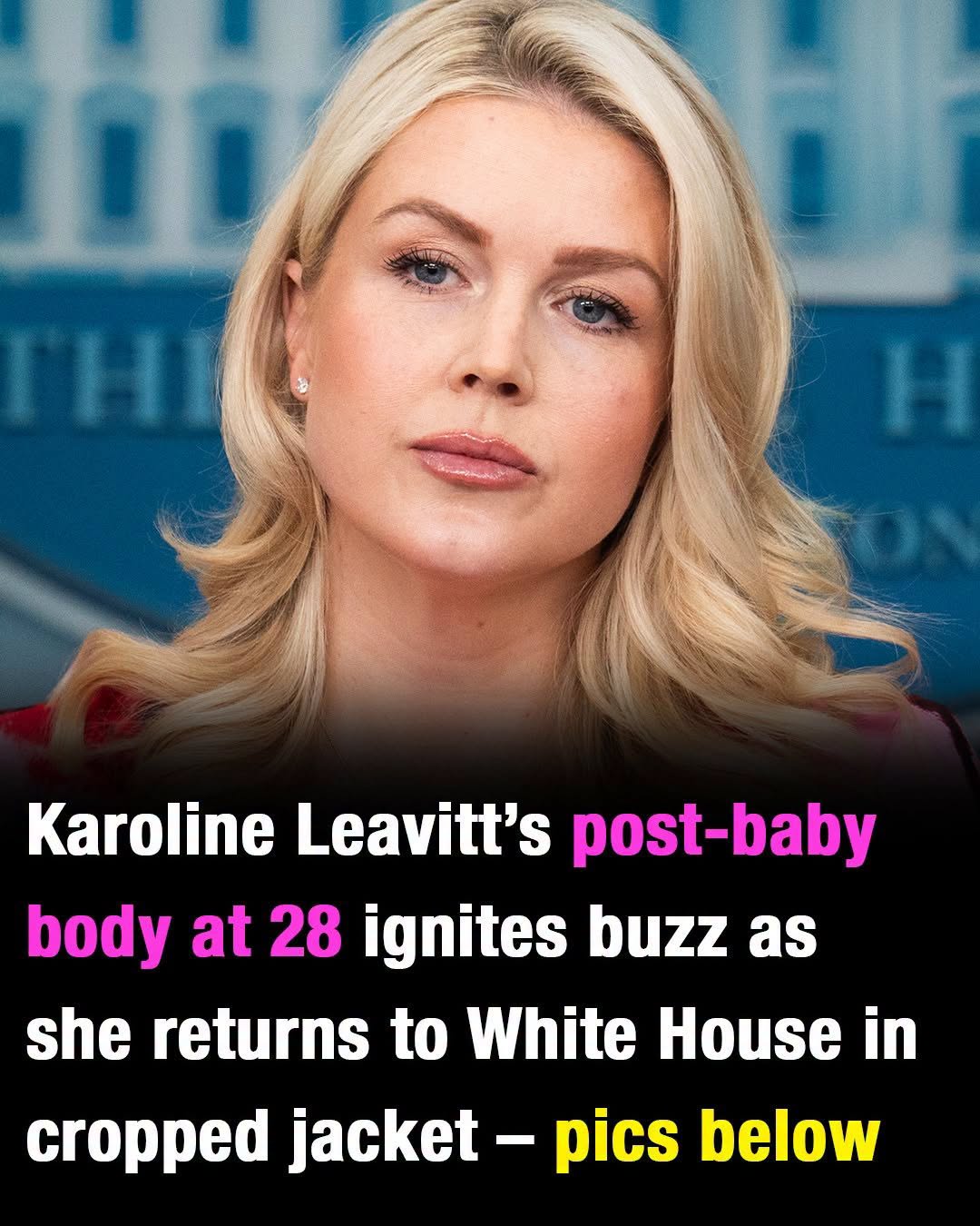 Karoline Leavitt’s post-baby body at 28 ignites buzz and everyone is saying the same thing