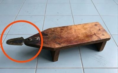 We found this thing in our grandfather’s garage. We brought it home, and now the whole family has been looking at it for an hour, but we still can’t figure out what it is. Does anyone know what it is?