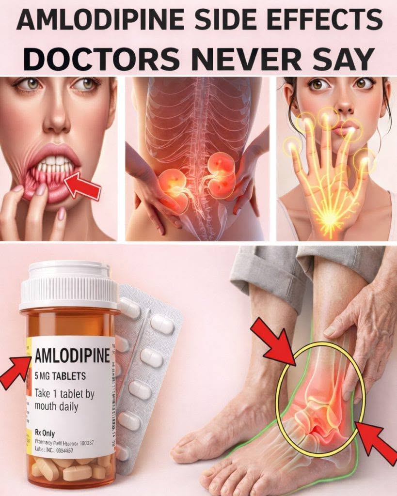 12 Worst Side Effects of Amlodipine You Should NEVER Ignore!