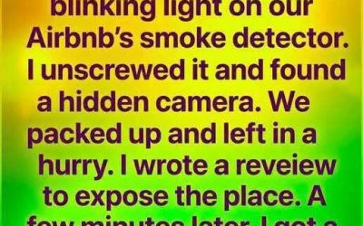 I Found a Camera in Our Airbnb — Then the Host’s Reply Chilled Me