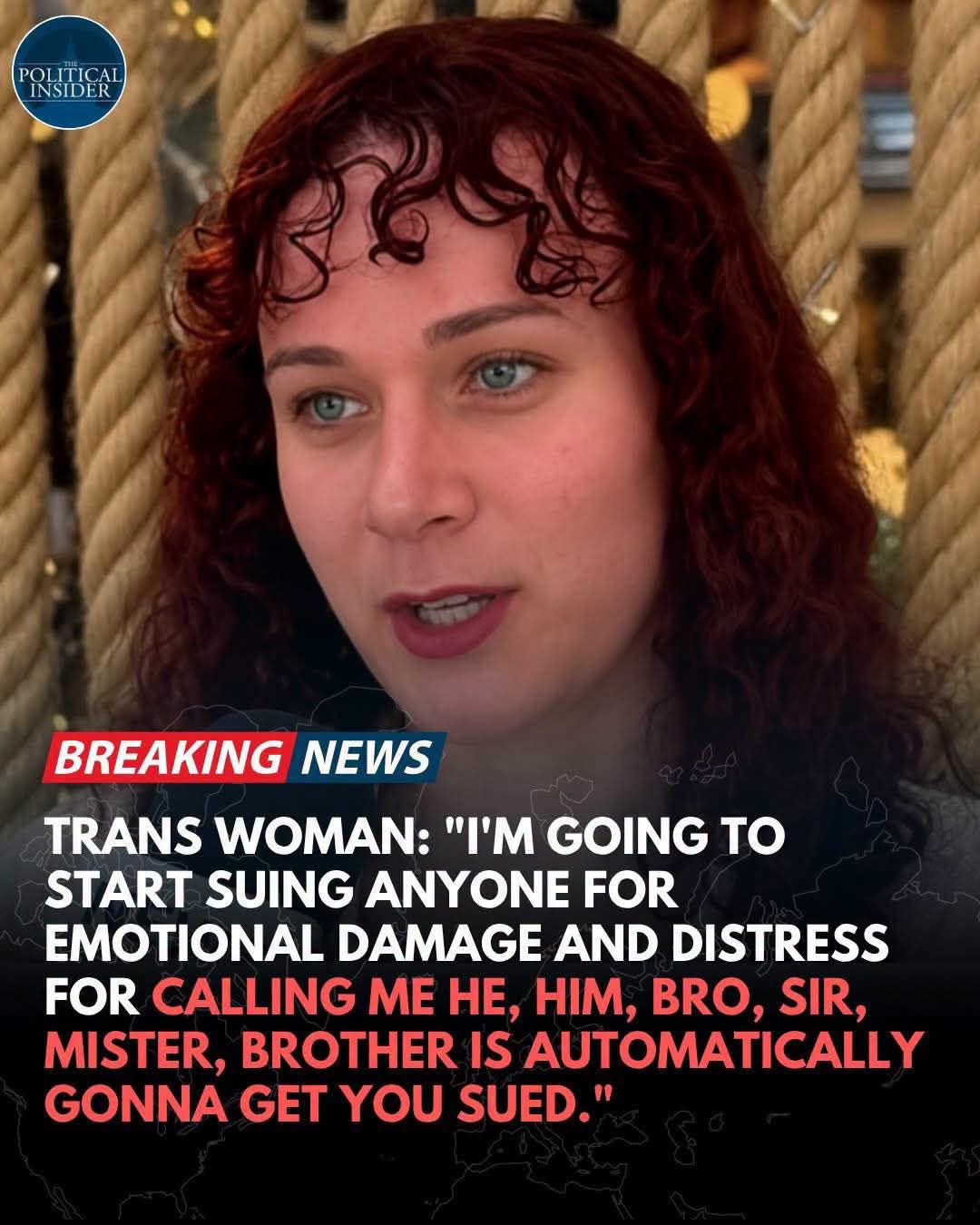Viral Post About Pronouns and Lawsuits Sparks Heated Online Debate