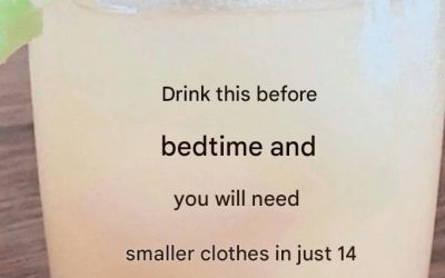 Bedtime drink to remove all belly fat in just 1 week.