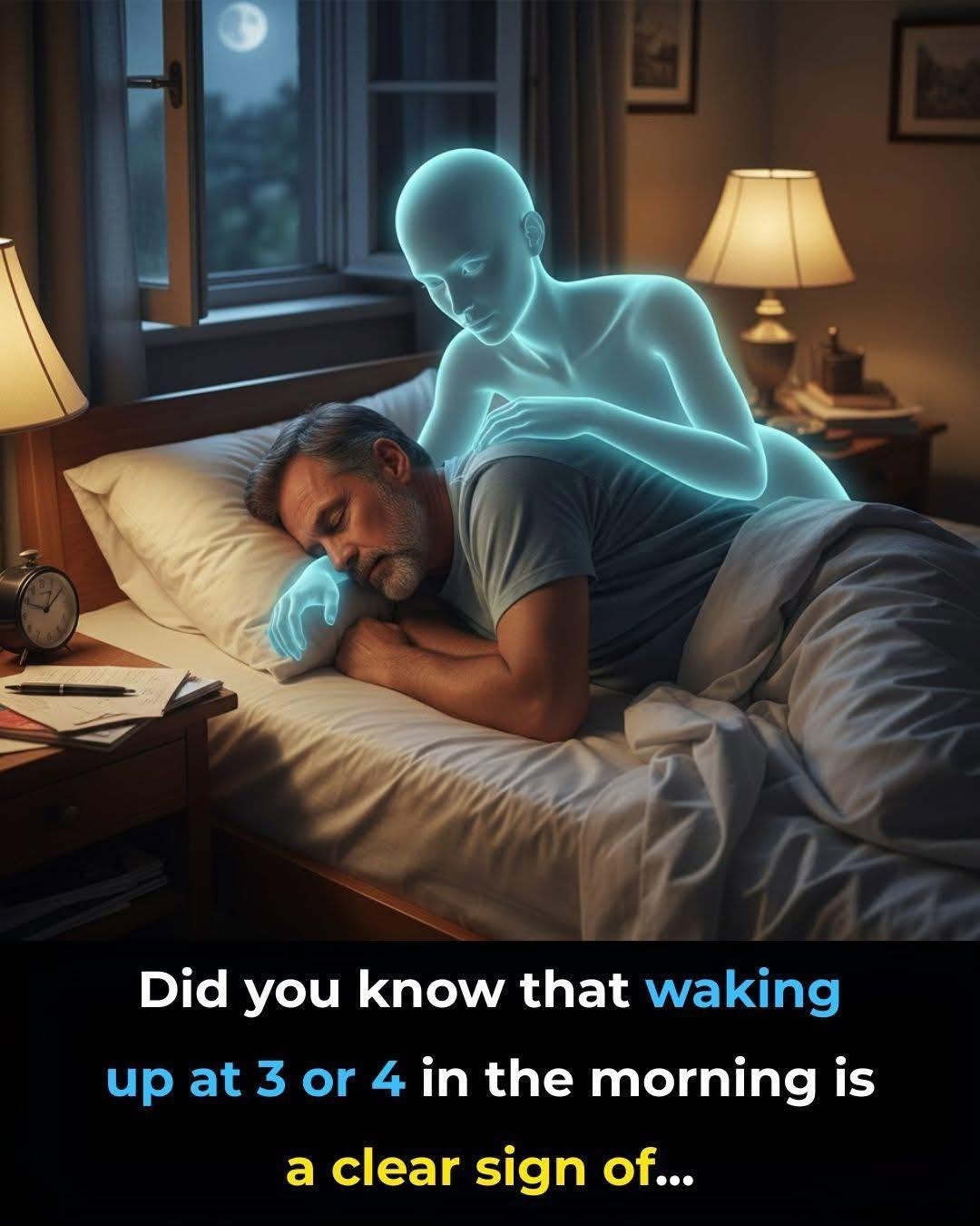 Waking Up Between 3 and 5 AM? It Might Be Your Soul Trying to Talk to You 🌙✨
