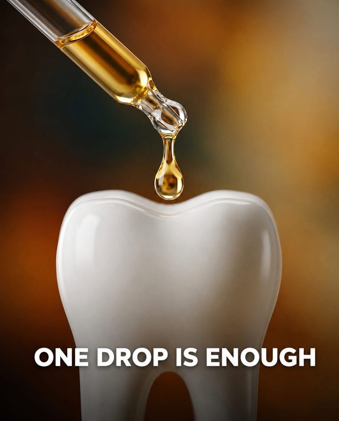 A drop of this oil kills cavities and heals teeth 🦷