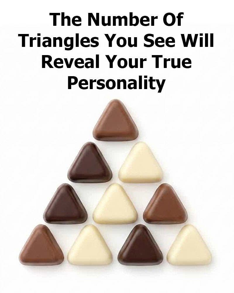 The challenge is straightforward: how many triangles do you see?