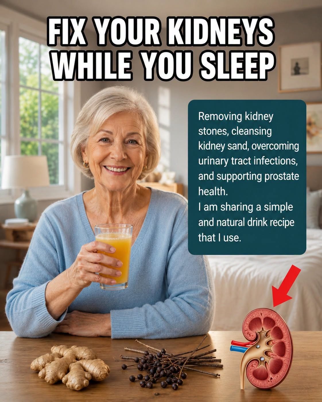 🌿 A Traditional Herbal Drink for Kidney and Urinary Tract Wellness