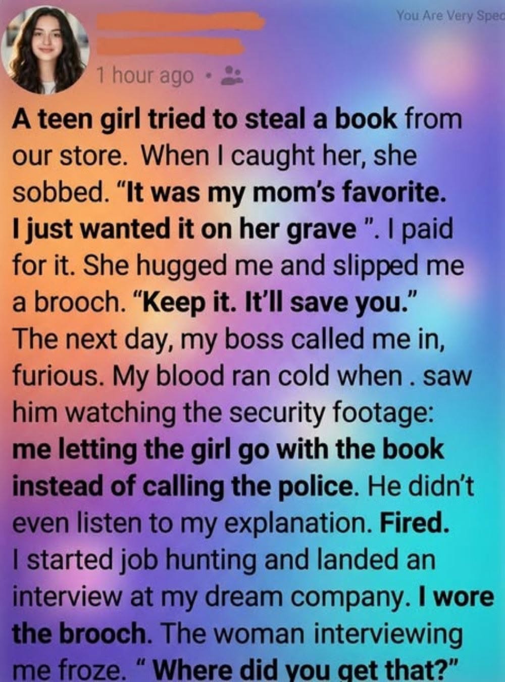 When a Teen Tried to Steal a Book, a Small Brooch Set Off a Life-Changing Chain of Events