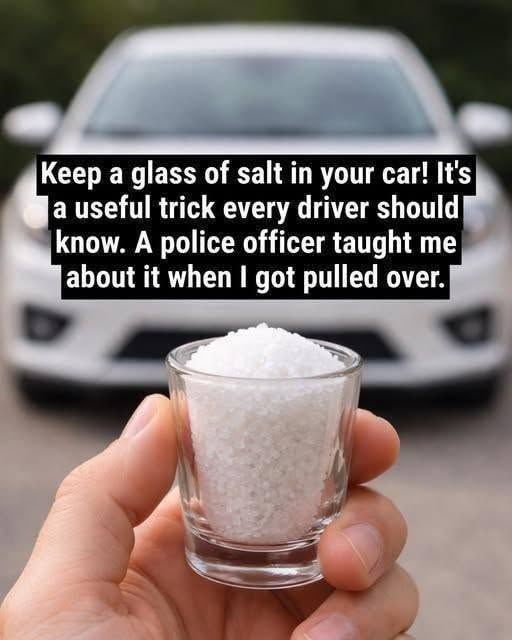 Put a Glass of Salt in Your Car, Here Is Why Every Driver Should Try It