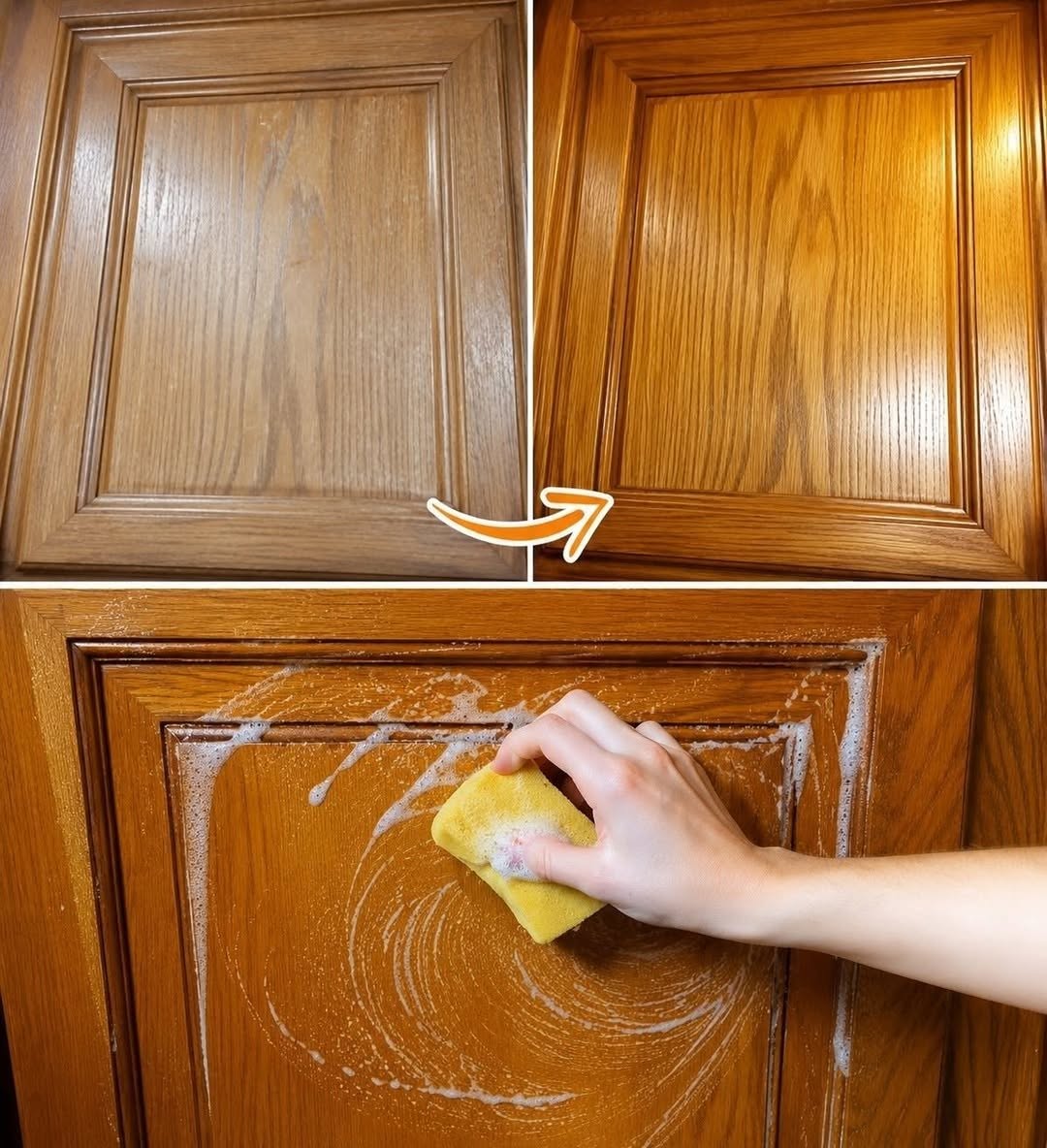 4 tips for removing grease from kitchen cabinets