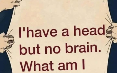 I Have a Head but No Brain… What Am I?