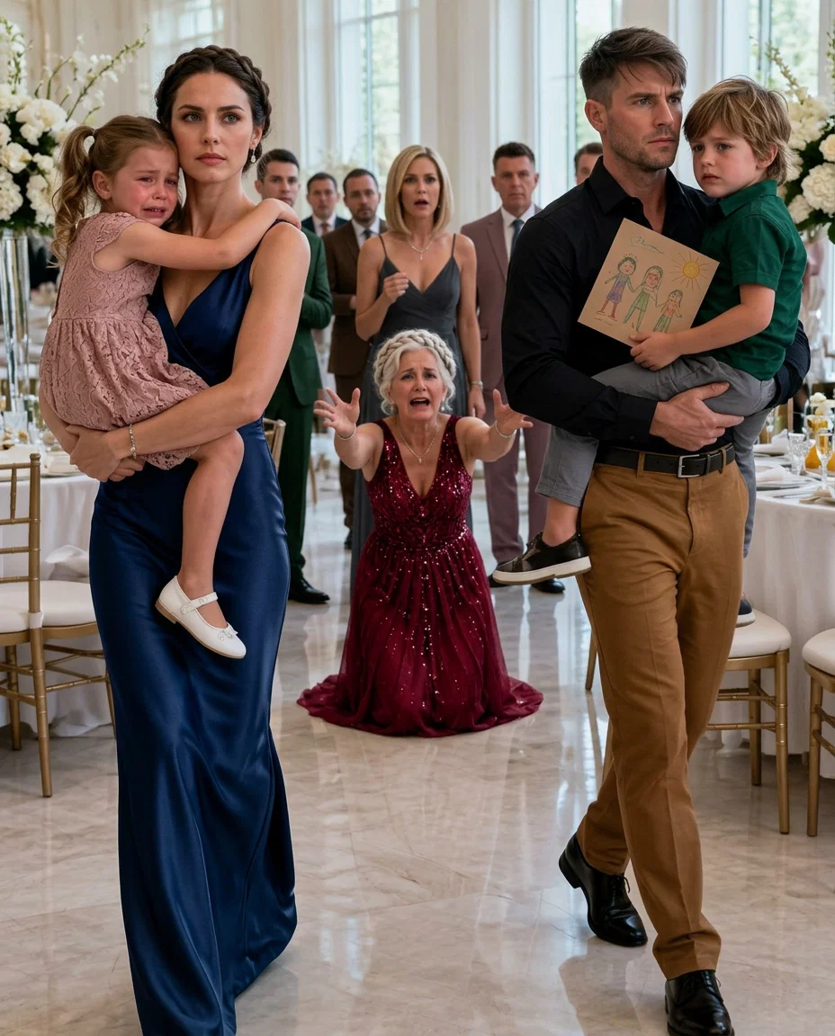 I paid for my mother’s 70th birthday and, in front of the whole family, they told my children to sit by the flowerpots: “That way they learn their place.” I stayed quiet, asked for the receipt and only signed a change… but nobody imagined what that night was going to uncover.