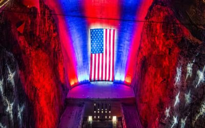 A Massive American Flag Now Covers the Hoover Dam And Millions Are Calling It One of the Most Powerful Patriotic Displays Ever