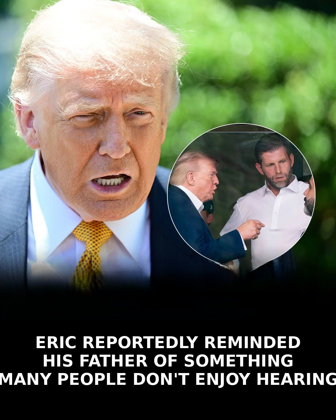 The Conversation Donald Trump Had With His Son That’s Getting People Talking