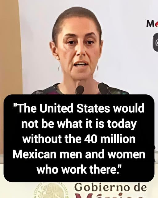 “The United States Would Not Be What It Is Today Without 40 Million Mexicans” A Statement Sparking Debate Across America
