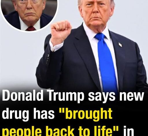 TRUMP CLAIMS SECRET GOVERNMENT DRUG CAN RESURRECT THE DEAD AND THE WORLD IS IN TOTAL SHOCK