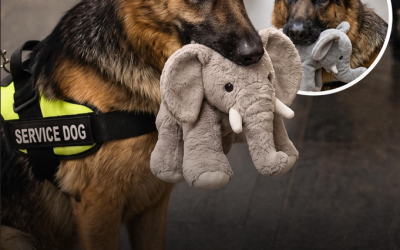 Ryker the German Shepherd Failed His Service Dog Exam for One Heartwarming Reason — And Millions of People Can’t Stop Smiling
