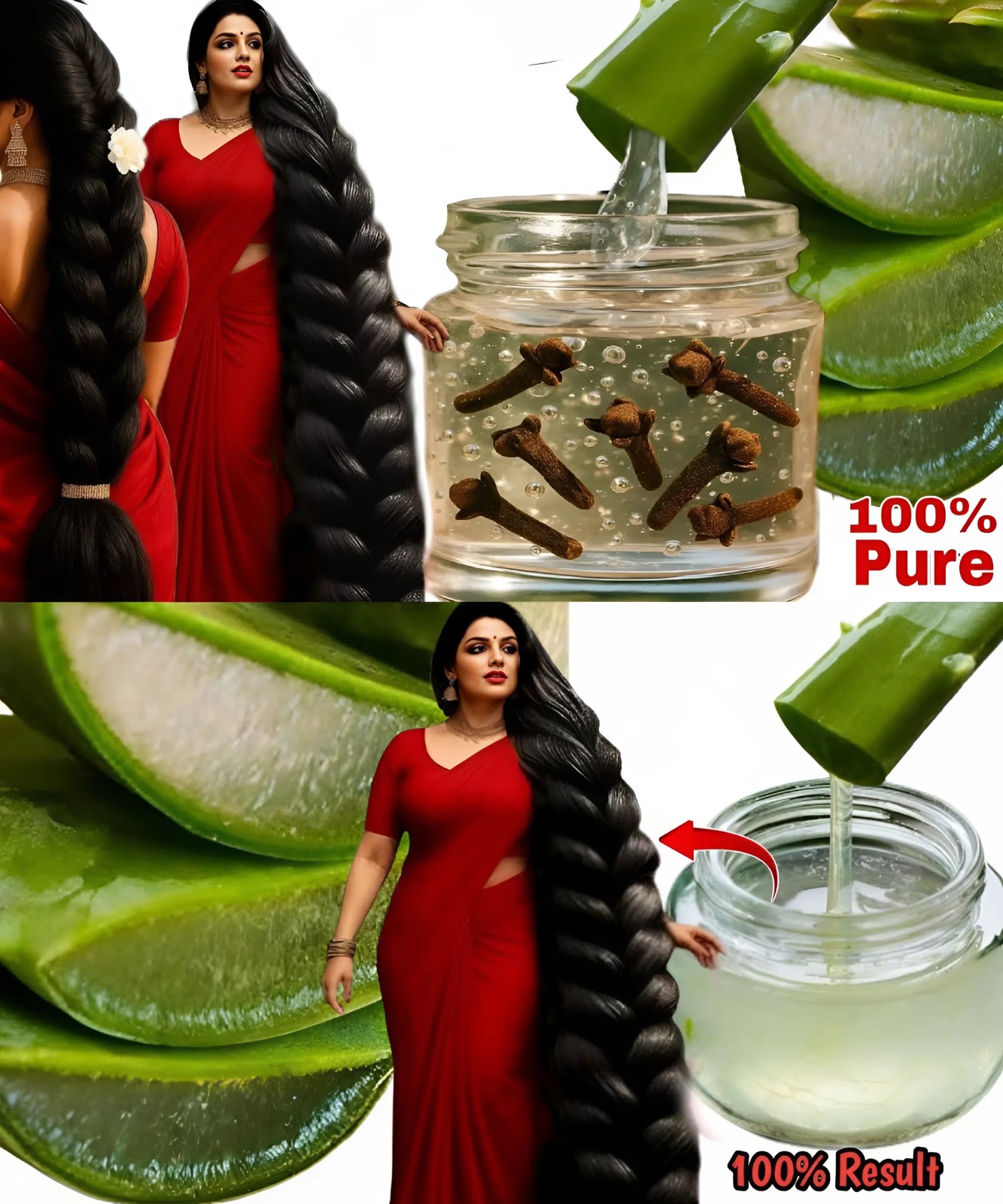 Homemade Hair Growth Gel with Aloe Vera — Your Natural Hair Boost