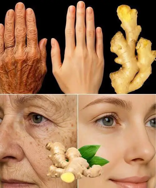 Ginger: 100 Times More Powerful Than Botox for Wrinkles and Dark Spots