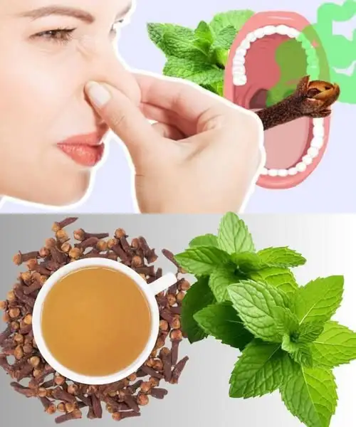 Say Goodbye to Bad Breath With Just 2 Natural Ingredients: DIY Clove & Peppermint Mouthwash
