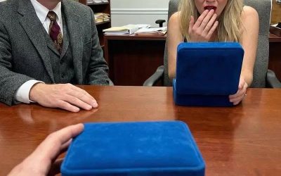 My Grandma Left Two Identical Blue Velvet Boxes for My Sister and Me – When My Sister Opened Hers, She Went Pale