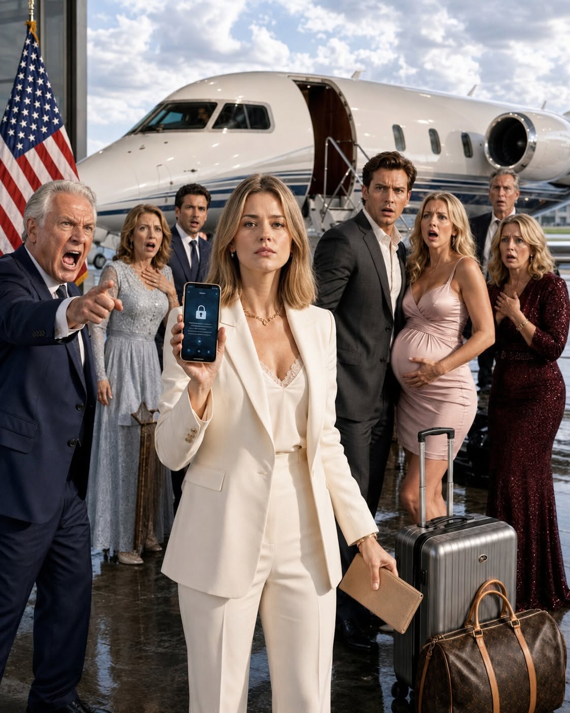 My Husband and Six Relatives Flew His Pregnant Mistress to Miami—So I Froze Their Assets…