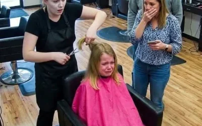 The Word Hidden Beneath Her Hair 0
