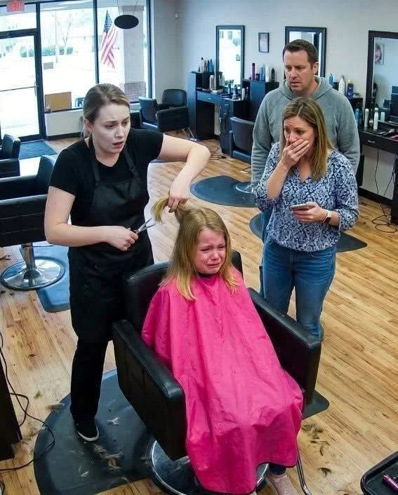 The Word Hidden Beneath Her Hair 0